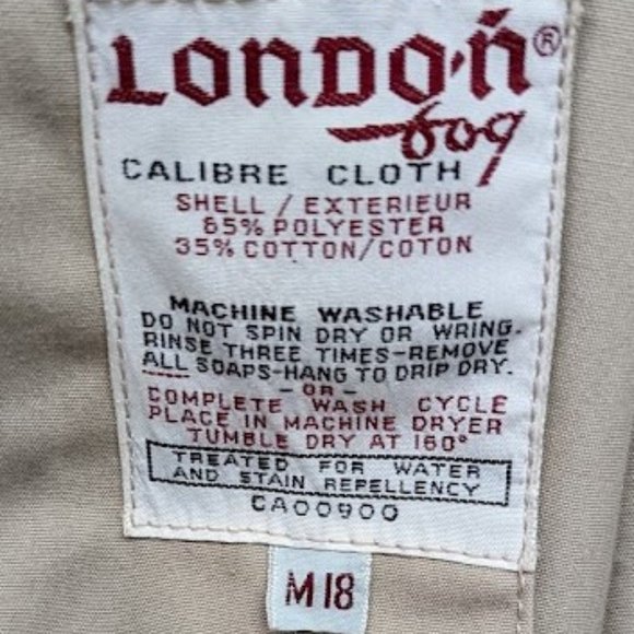 Vintage - Ladies London Fog Raincoat - c 1970s - Picture 6 of 9